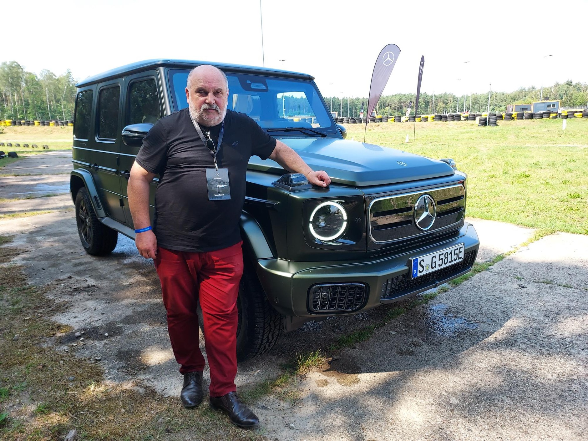 Mercedes klasy G elektryczny