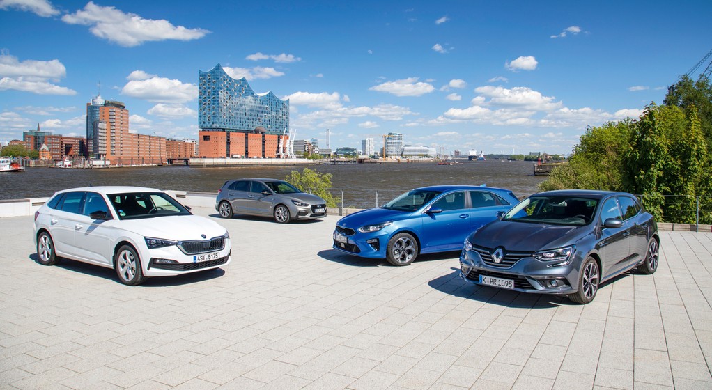 Porównanie - Kia Ceed, Hyundai i30, Renault Megane i Skoda Scala