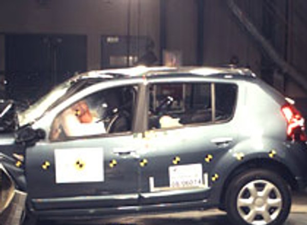 Euro NCAP: Dacia Sandero - 3 gwiazdki? Trochę za mało nawet jak na Dacię...