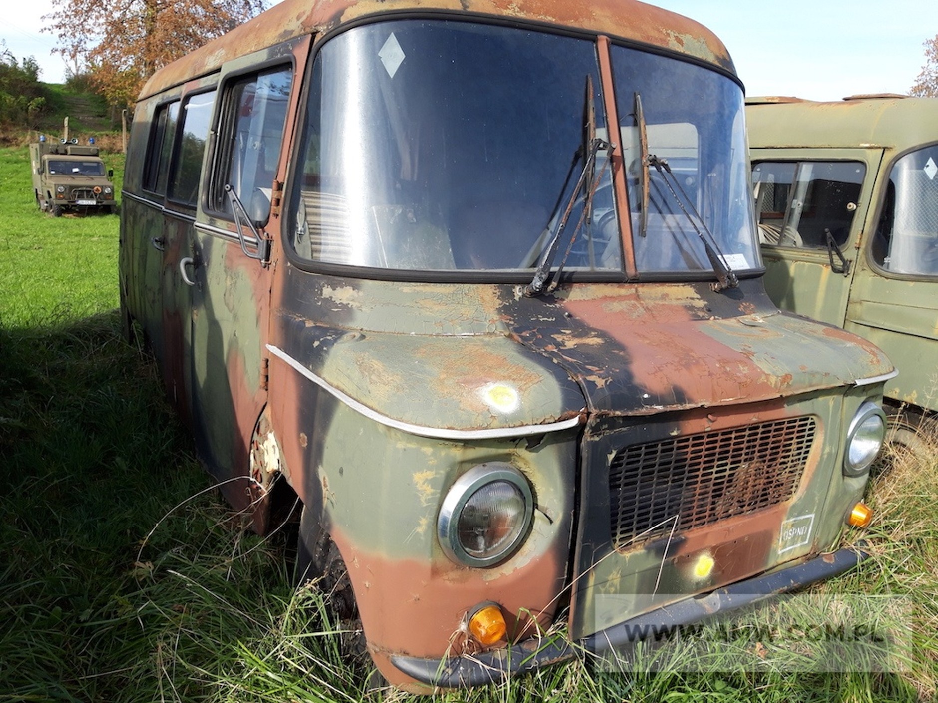 Urządzenie rozgłośnieniowe ALT II na samochodzie Nysa 522: 1986 r.; 7 tys. zł