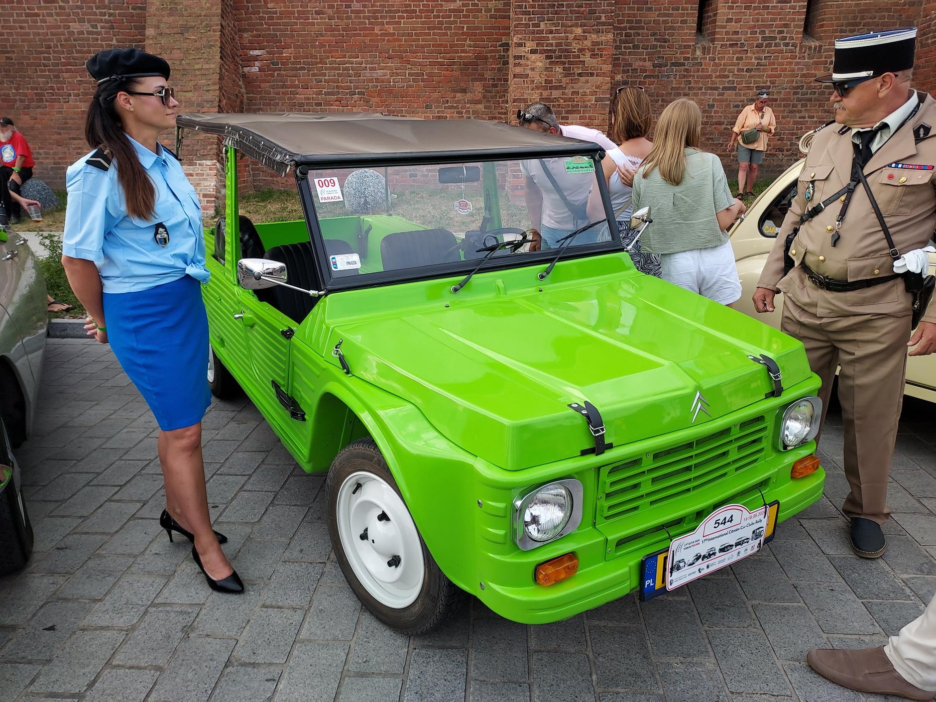 Zlot Citroenów w Toruniu