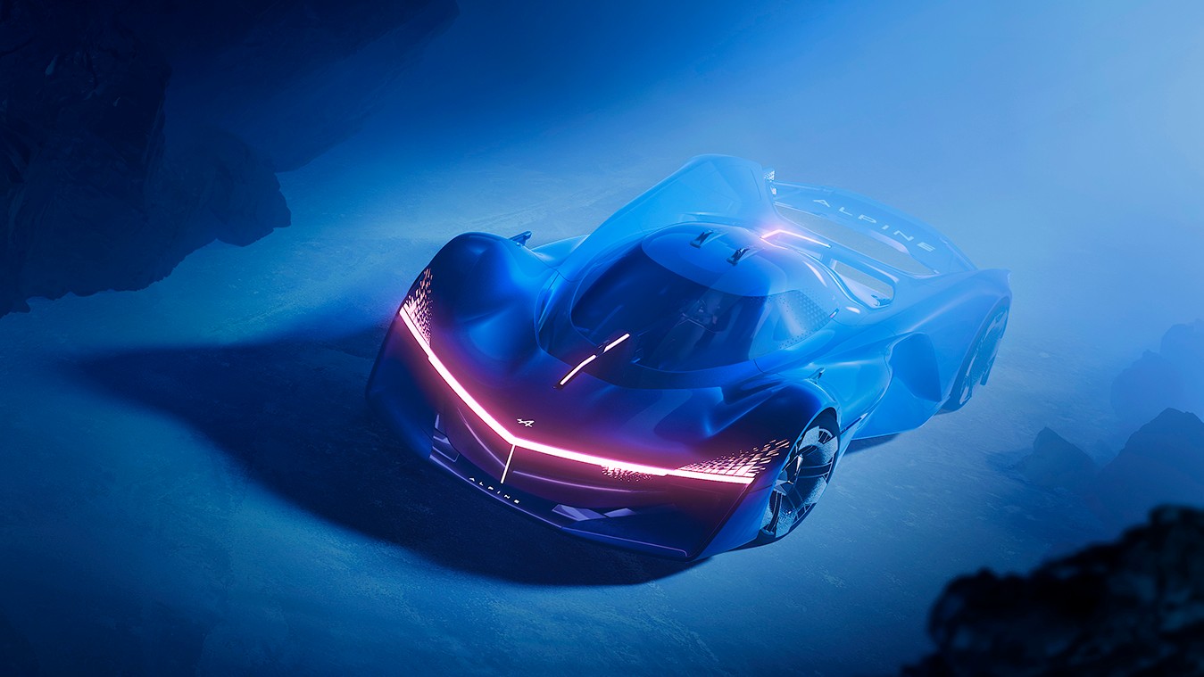 Alpine Alpenglow koncept