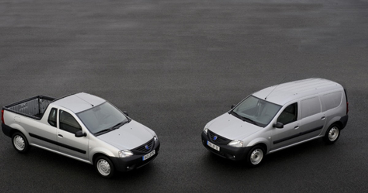 Dacia Logan Pick-up - Logan gotów do pracy