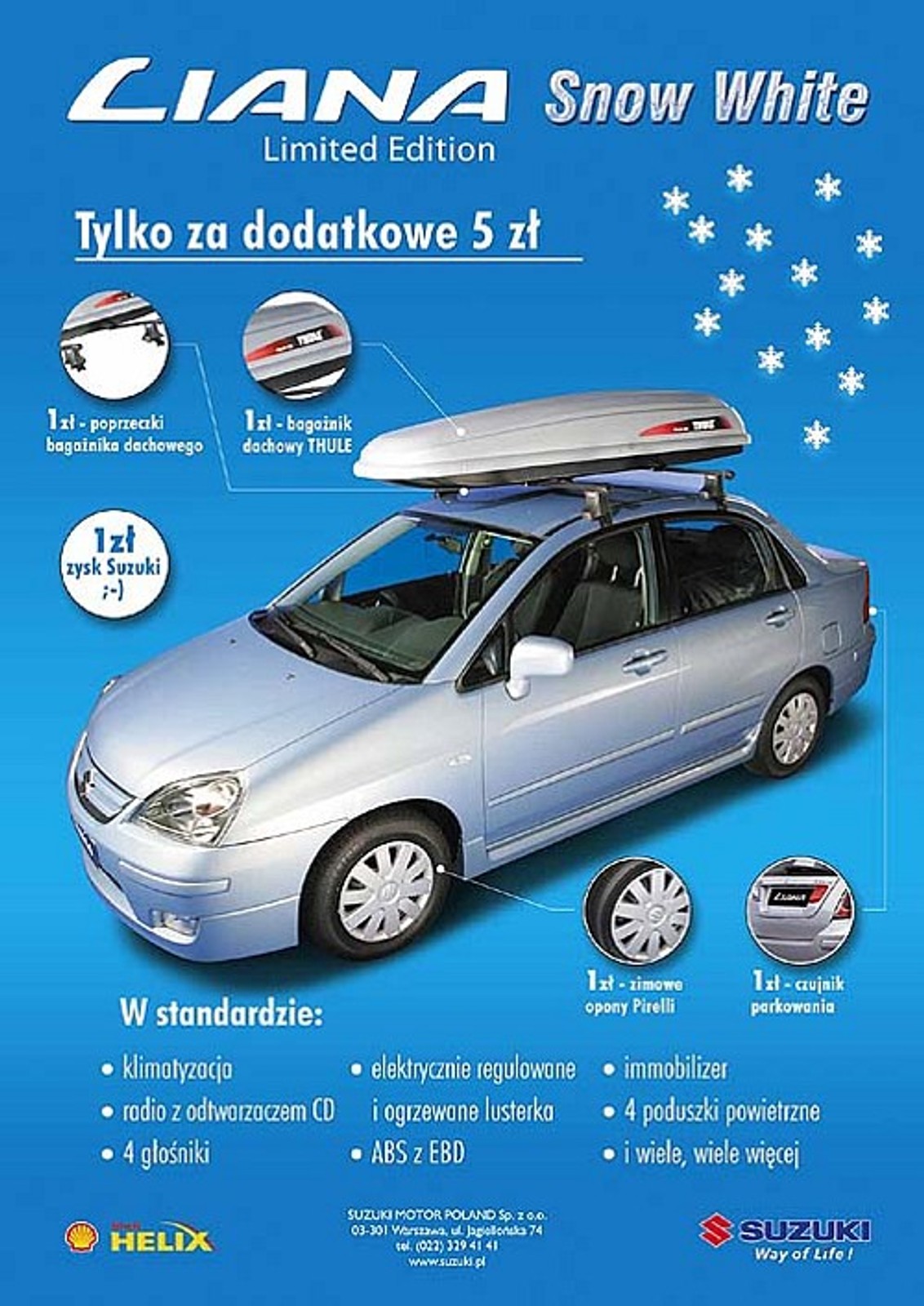 Seria limitowana Suzuki Liana Snow White