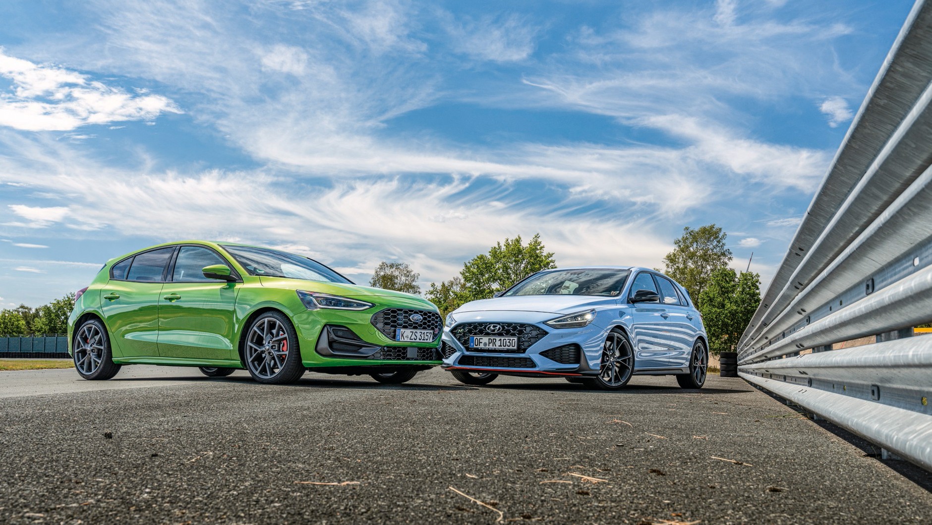 Ford Focus ST i Hyundai i30 N - porównanie (2022)