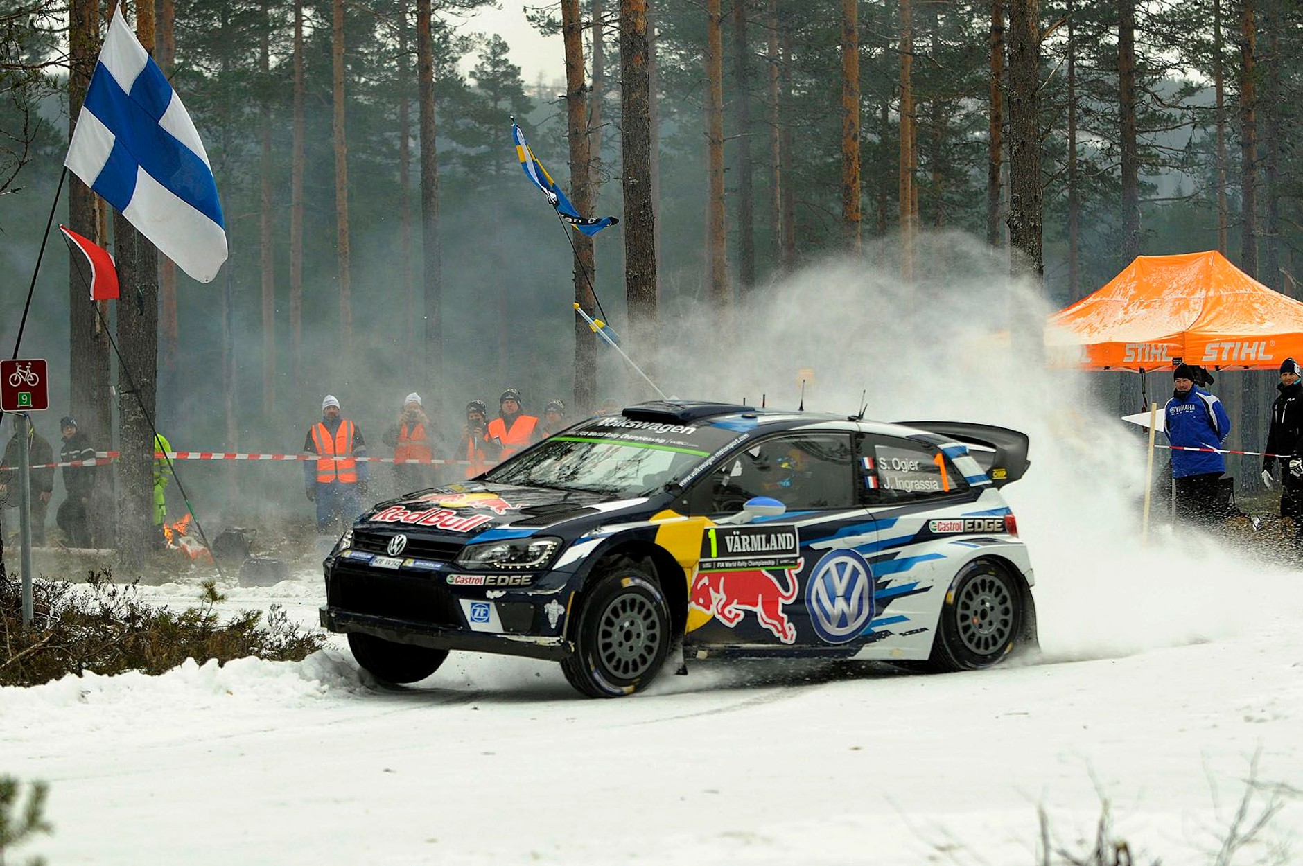 Rajd Szwecji 2016 - fot. Willy Weyens