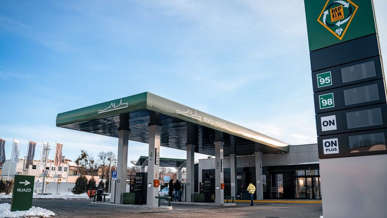 Miejska stacja paliw w Chełmie