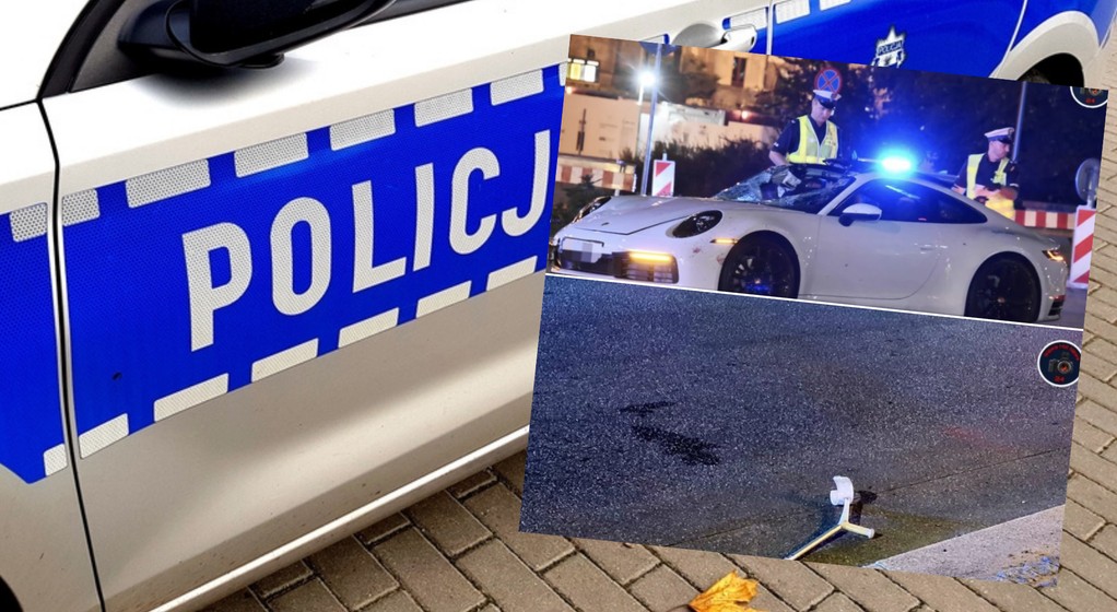 przerażający wypadek Warszawa