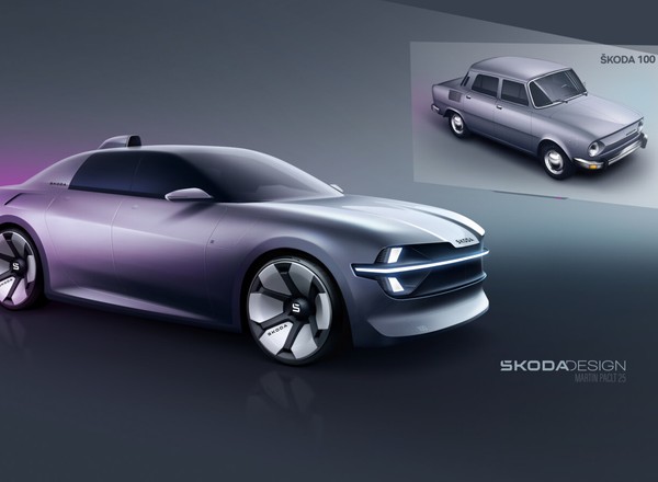 Oto nowa Skoda 100. Czesi pokazali sedana inspirowanego klasykiem