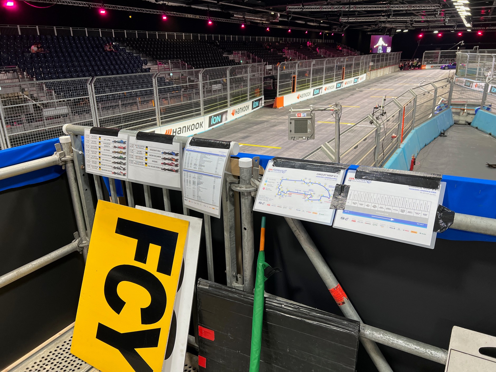 Wyścigi Formuły E na torze ExCel w Londynie