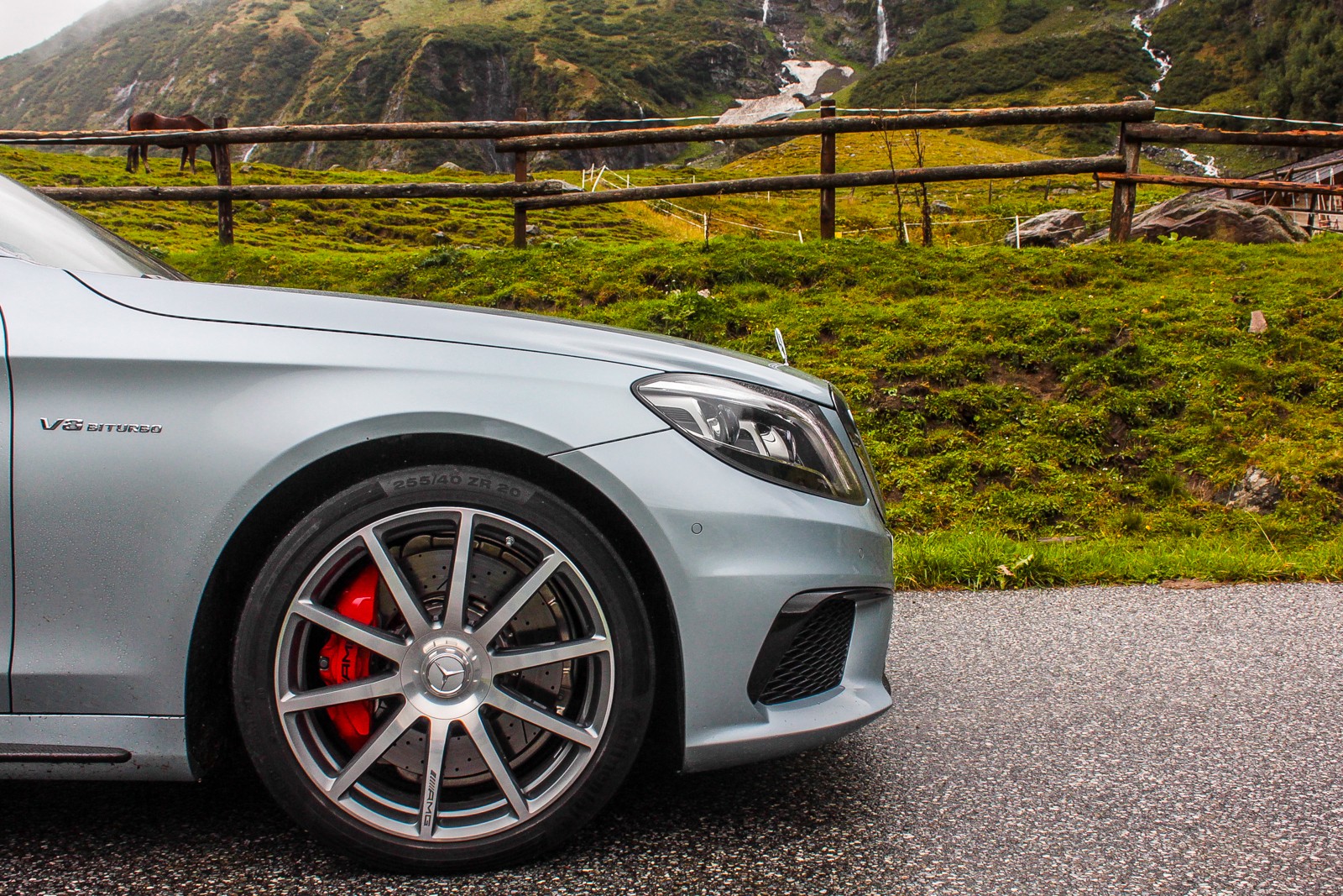 Mercedes S 63 AMG (pierwsza jazda)