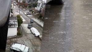 Auta same zjeżdżały z górki. Nawet hamulec ręczny nie pomagał