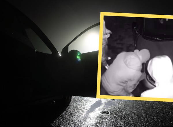 70 sekund wystarczyło. Tak złodzieje ukradli auto "na reflektor"