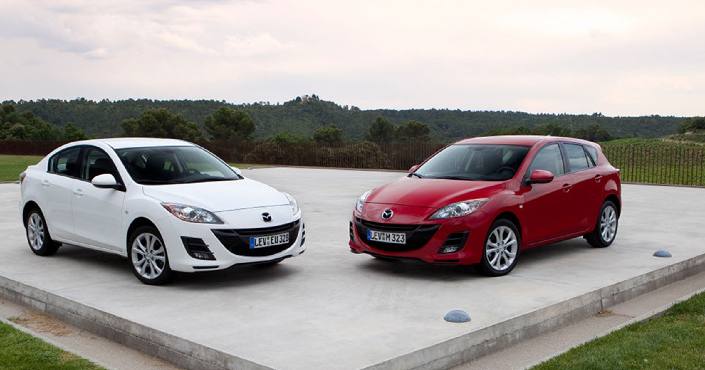 Mazda 3 ze zmodyfikowanym turbodieslem