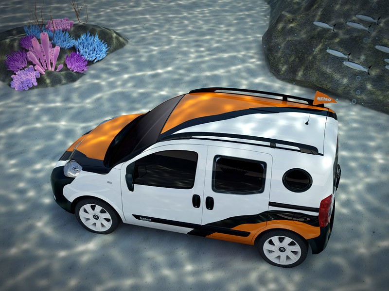 Bolonia Motor Show 2007: Citroen Nemo Concetto - zwinna miejska rybka