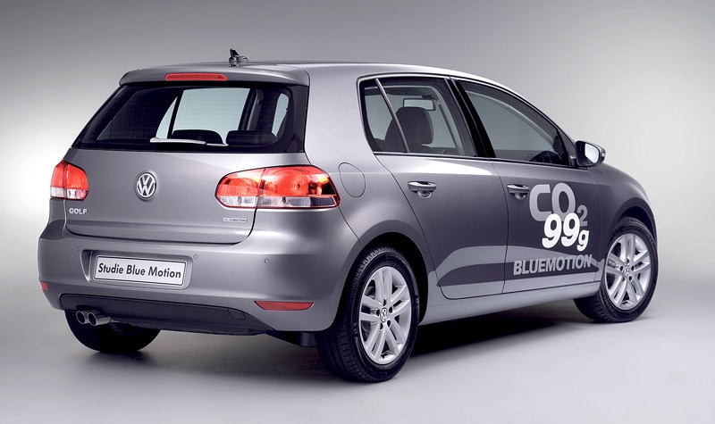 Paryż 2008: Volkswagen Golf VI BlueMotion – super oszczędny kompakt