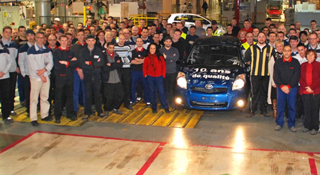 Europejska Toyota Yaris ma 10 lat