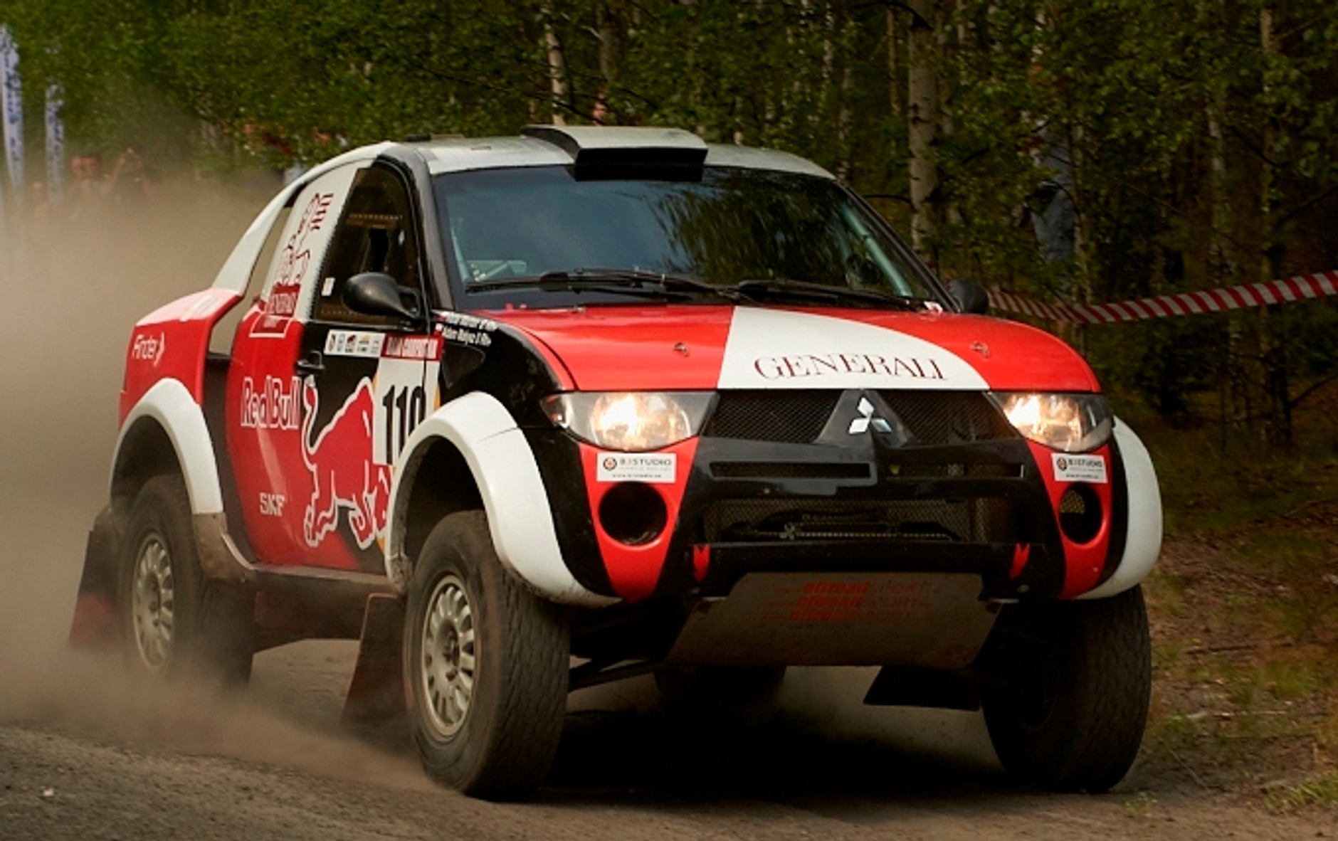 Małysz i Hołowczyc w Baja Poland 2012