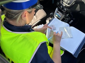 Pięciu kierowców na godzinę popełniało ten sam drogi błąd. Policjanci mieli wsparcie
