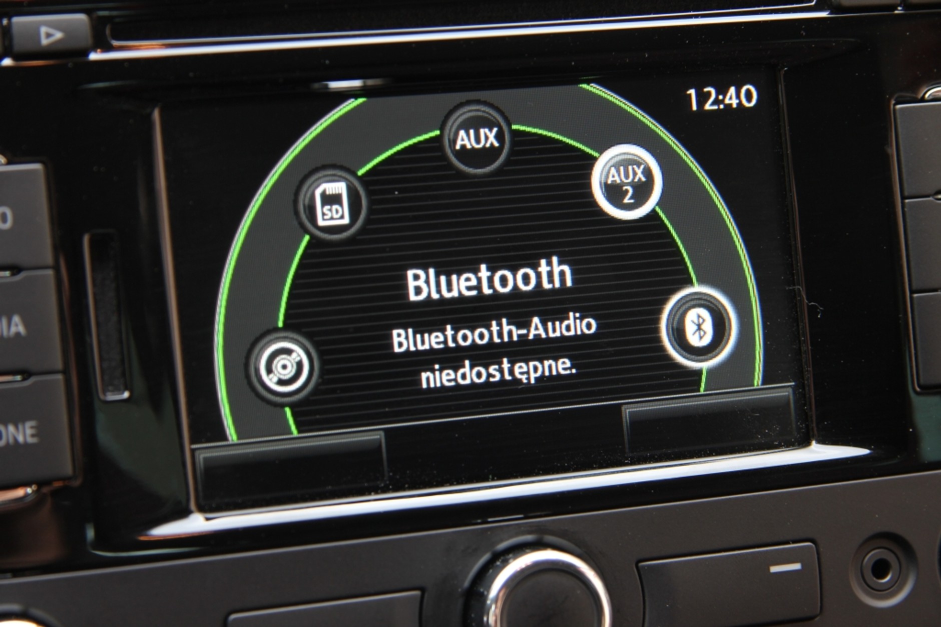 Nie zawsze udawało nam się połączyć poprzez Bluetooth, by słuchać muzyki z telefonu.