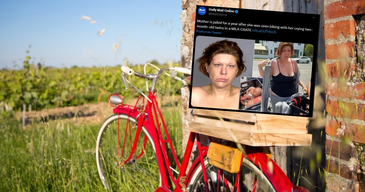 Przerażające odkrycie w rowerowej skrzynce na mleko (fot. screen: Twiter/MailOnline)