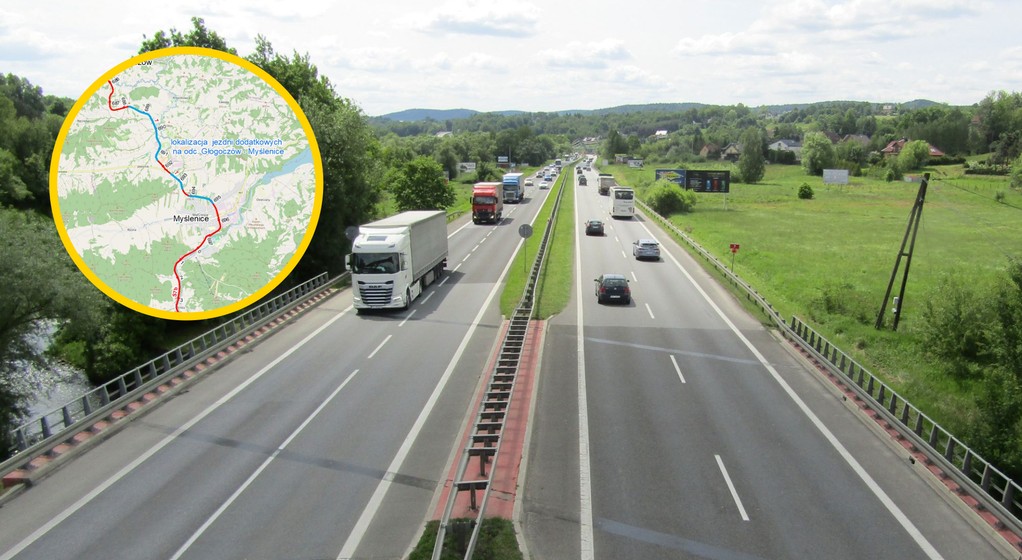 Przebudowa dróg wokół zakopianki