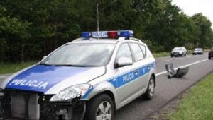 Policjantka spowodowała kolizję i zapłaciła mandat
