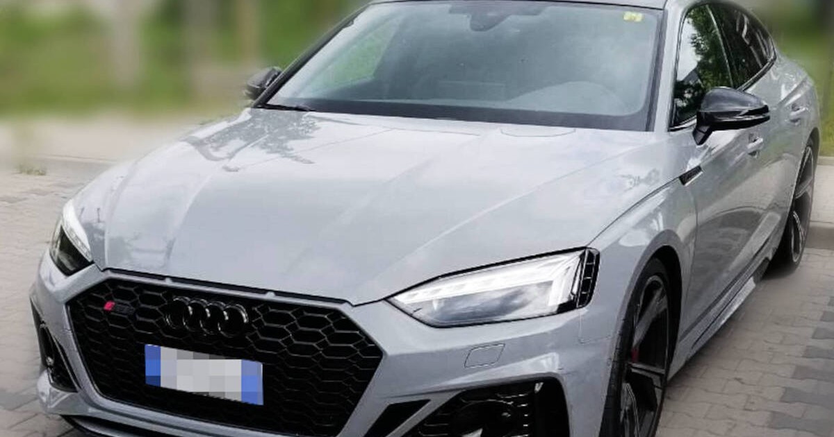 Odzyskane Audi RS5