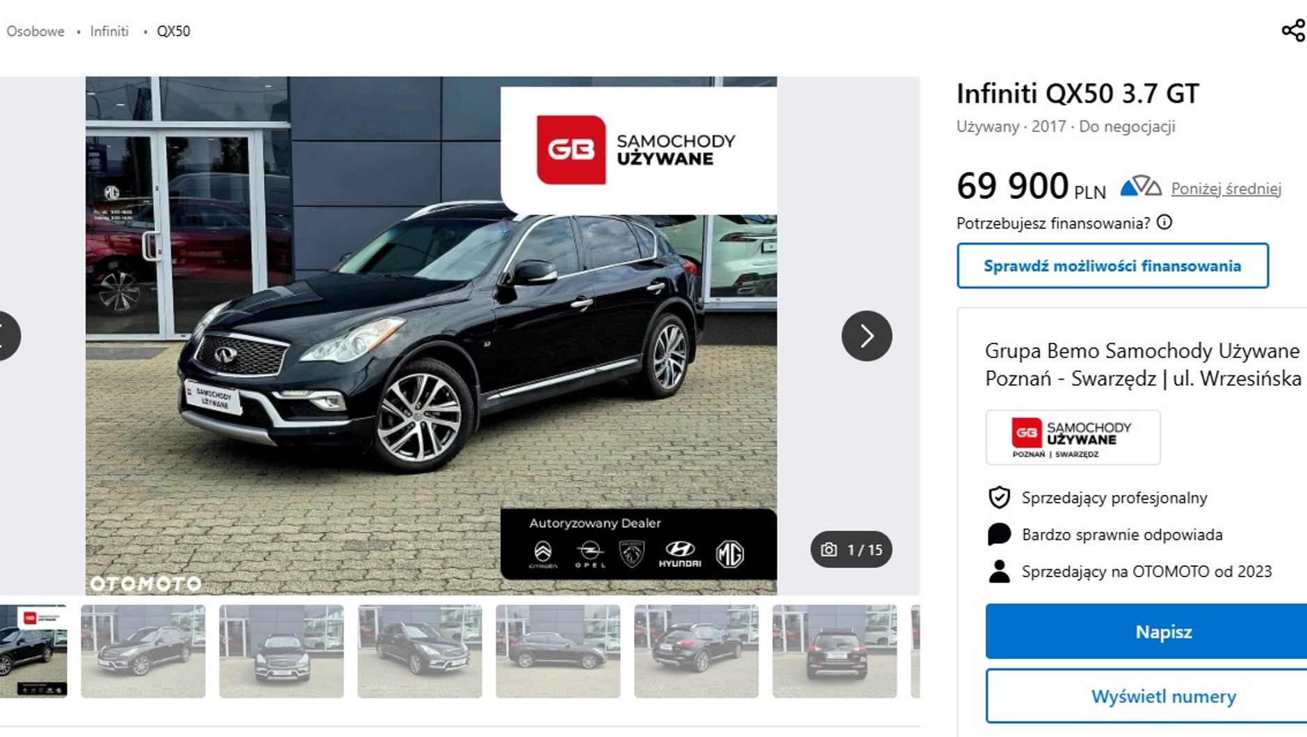 Infiniti QX50