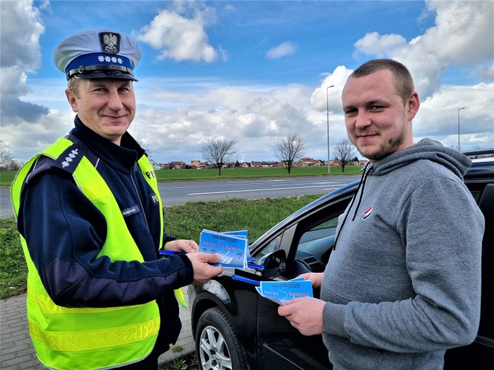 Policjanci przeprowadzili specjalną akcję. Zwracali uwagę na to, gdzie patrzyli