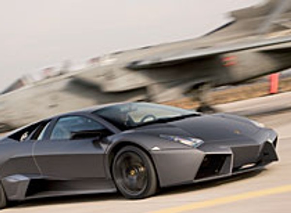 Lamborghini Reventon: zacisze z krewnym odrzutowca (fotogaleria)