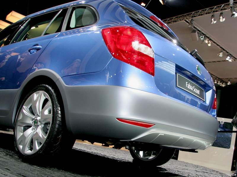 IAA Frankfurt: Škoda Fabia Scout – zdjęcia z targów