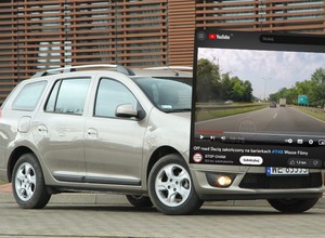 Kierowca Dacii był niezdecydowany. Wykonał trik niczym deskorolkarz [WIDEO]