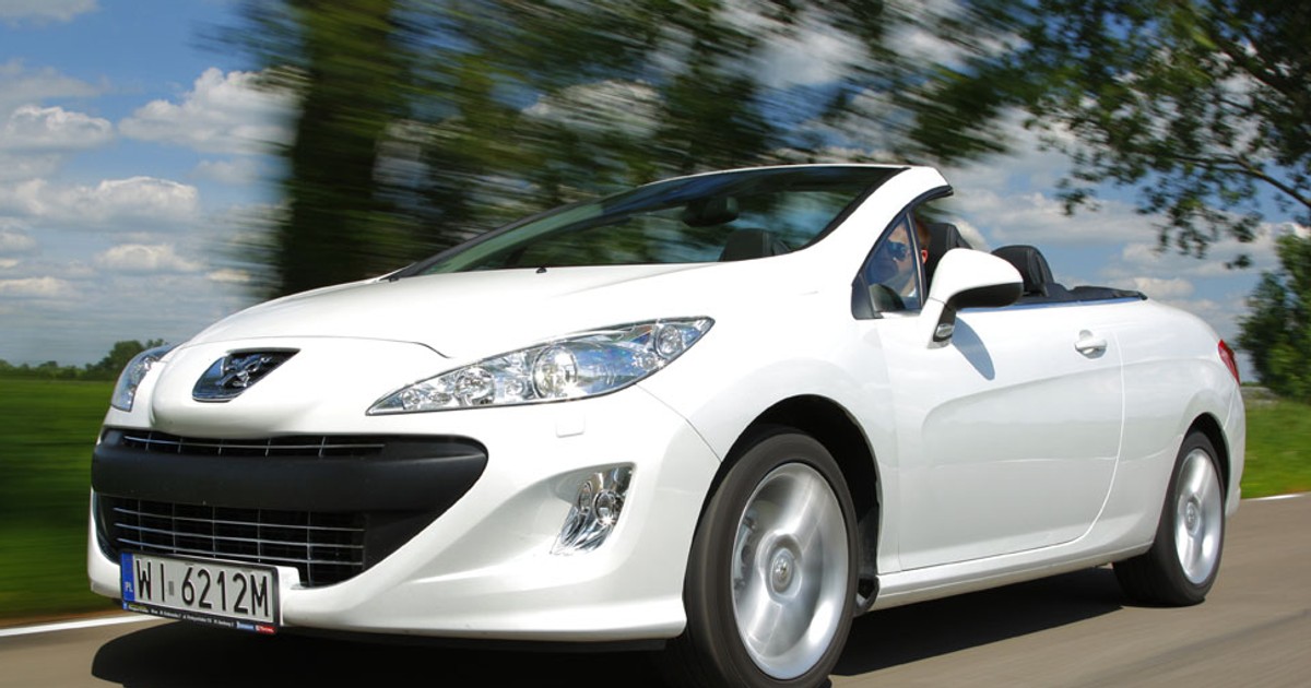 Peugeot 308 CC: Bez dachu z dieslem? Czemu nie!