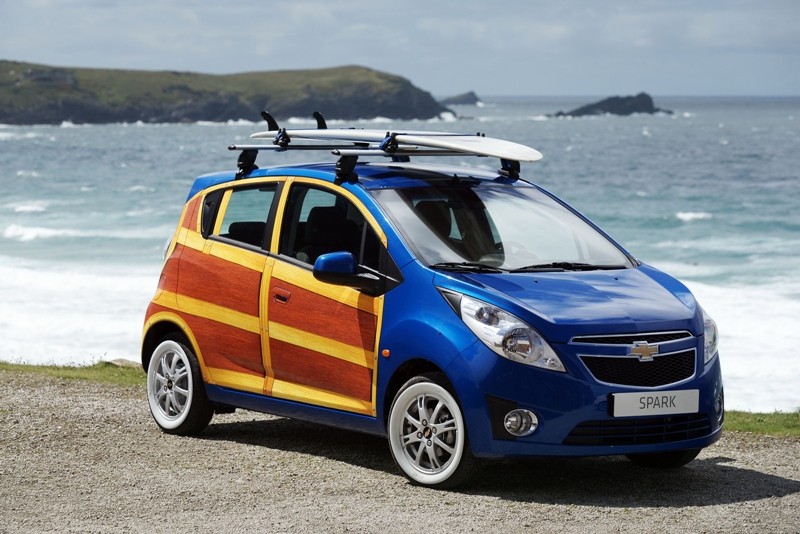 Chevrolet Spark Woody – drewniany czad