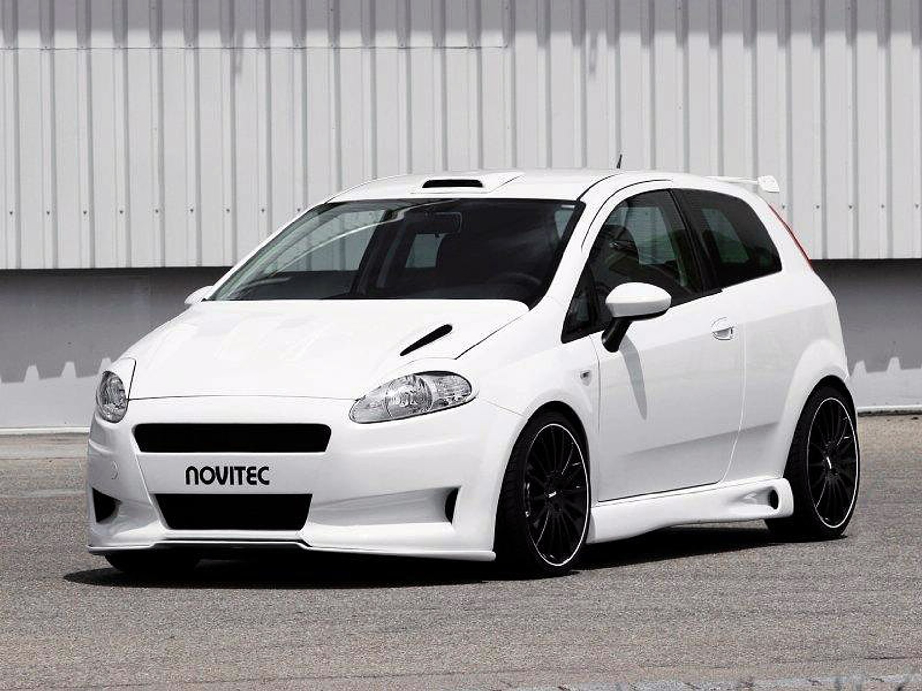 Novitec Fiat Grande Punto X-One – biała bestia