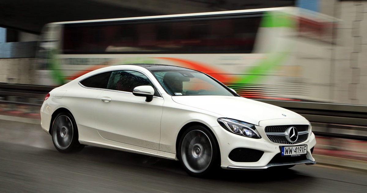 Mercedes C 250 coupé - sport i elegancja