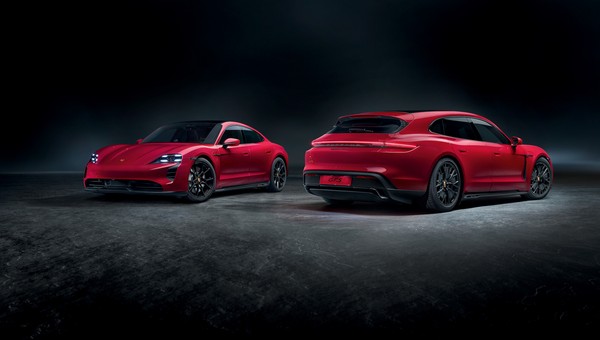 Porsche Taycan GTS i Taycan GTS Sport Turismo – ponad 500 km zasięgu w sportowym stylu