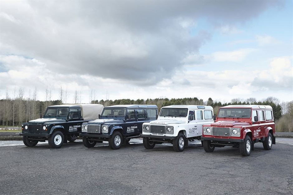 Elektryczny Land Rover Defender