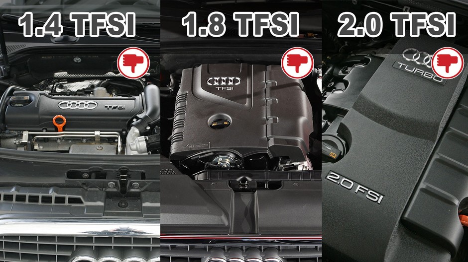 Ryzykowne silniki TFSI stosowane w Audi