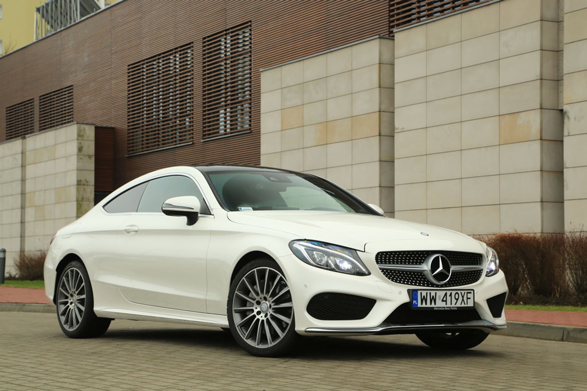 Mercedes C 250 coupé - sport i elegancja