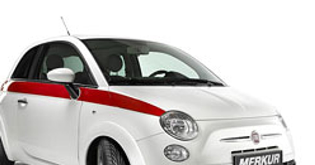 Merkur-Tuning: sportowy styl Fiata 500