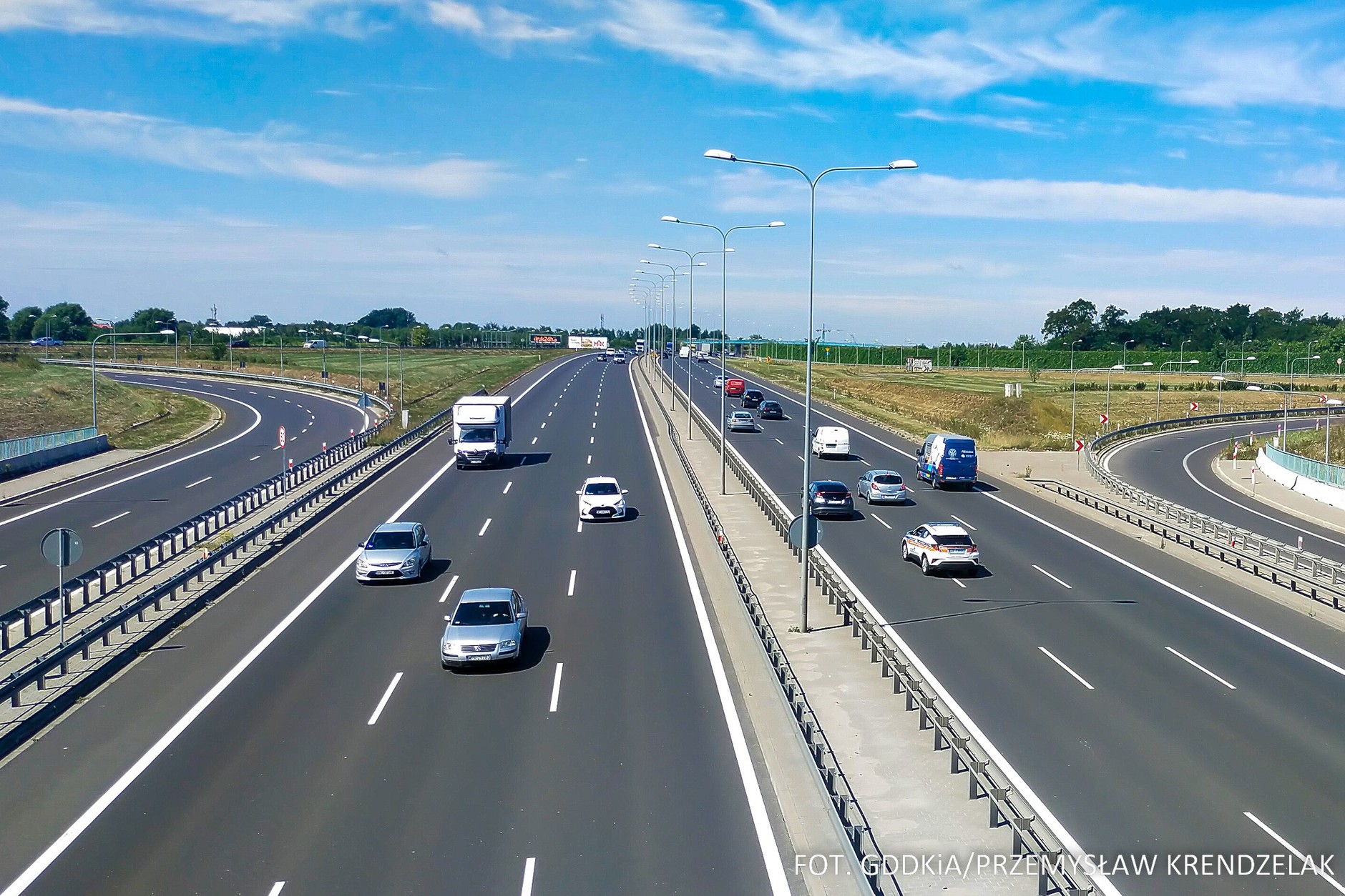 Droga S2 - węzeł Warszawa Lotnisko