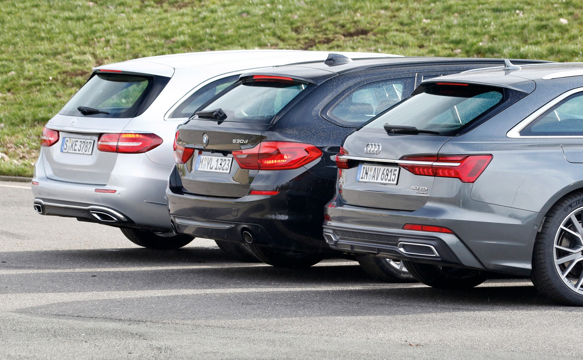 Audi A6 50 TDI, BMW 530d, Mercedes E 350 d