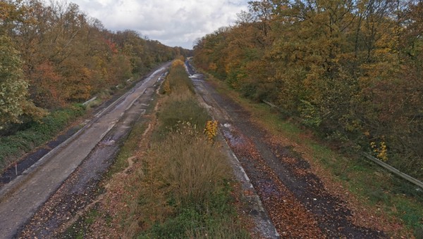 Tym odcinkiem autostrady A4 od lat nikt nie jechał. Straszy pustką