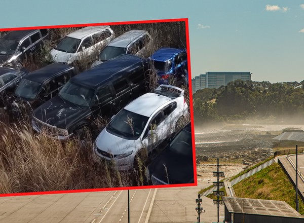 Wyjątkowe cmentarzysko samochodów. Stoją tam od lat [WIDEO]