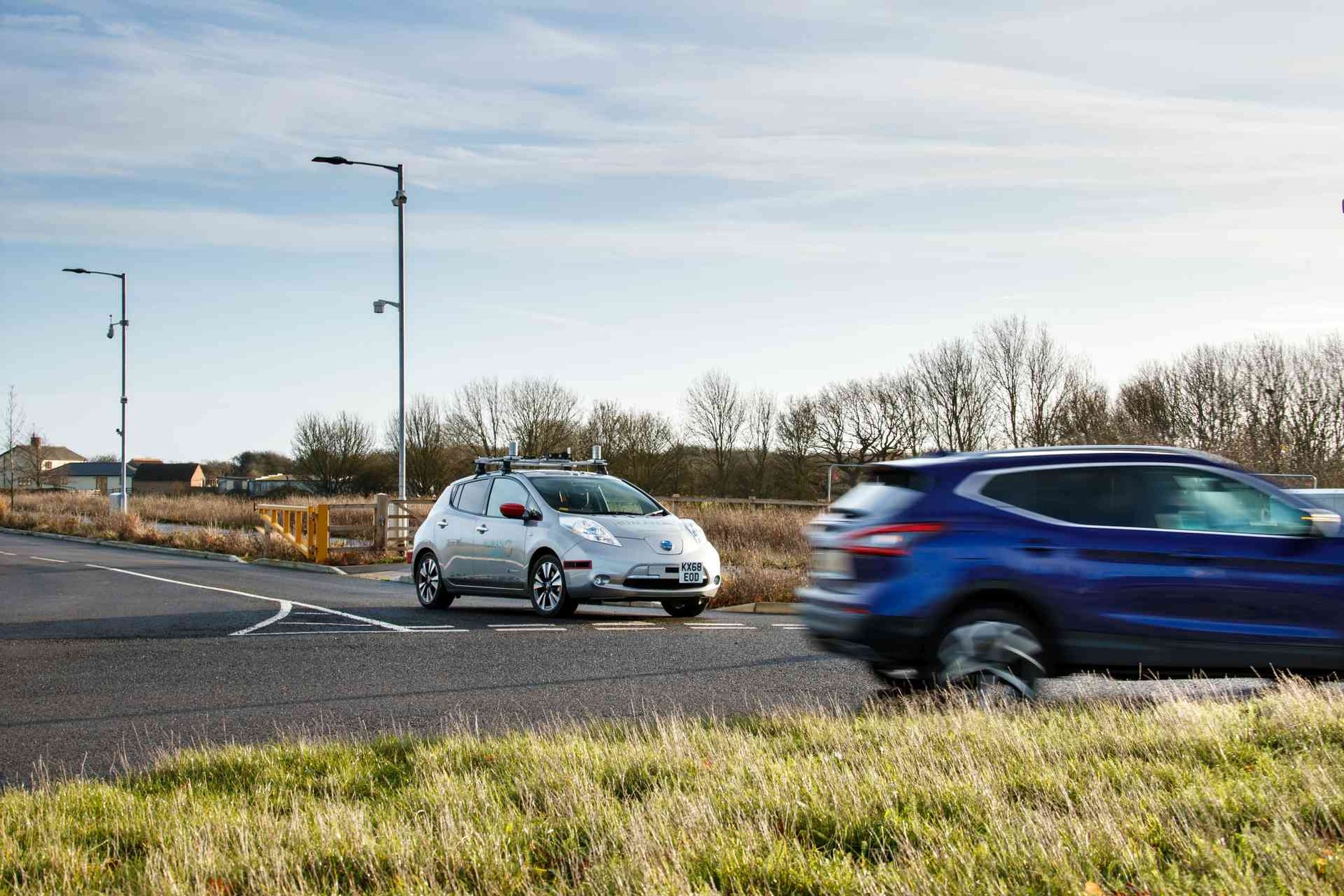 Autonomiczny Nissan Leaf