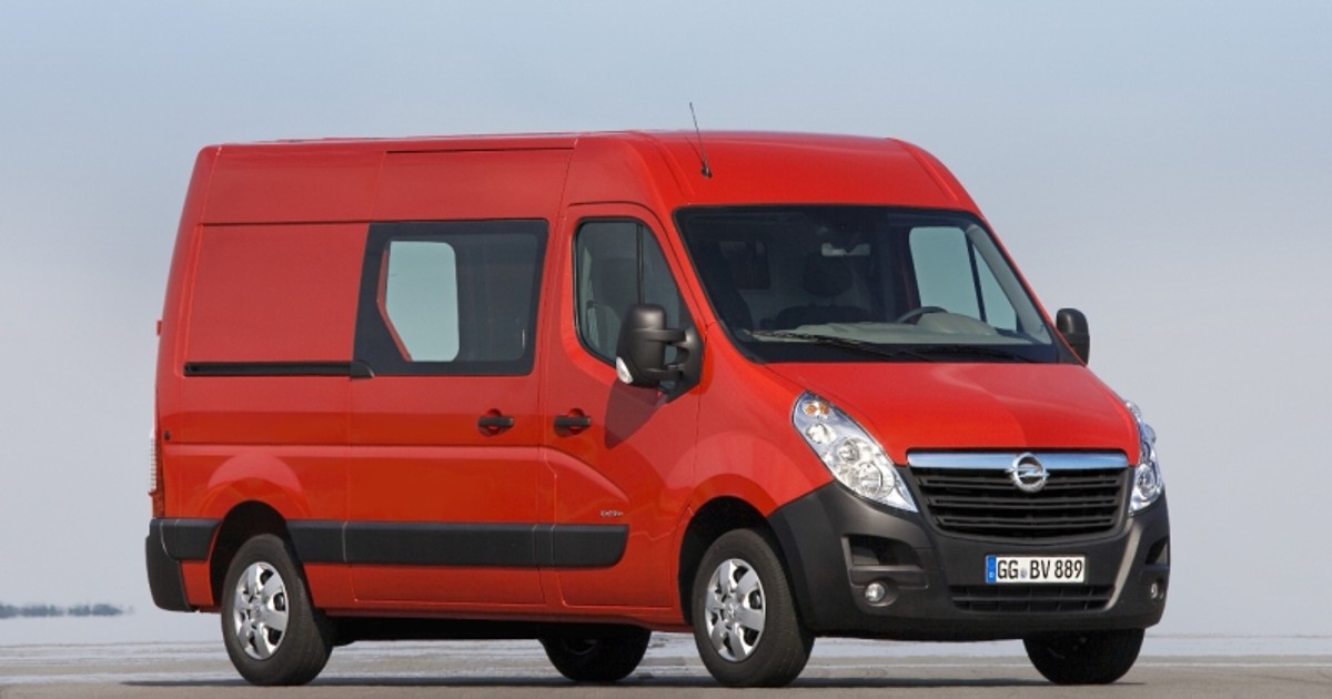 Opel Movano - Samochód pracujący