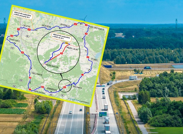 Zostało kilka dni. Na miesiąc zamkną tunel na południu Polski. GDDKiA podaje daty i objazdy