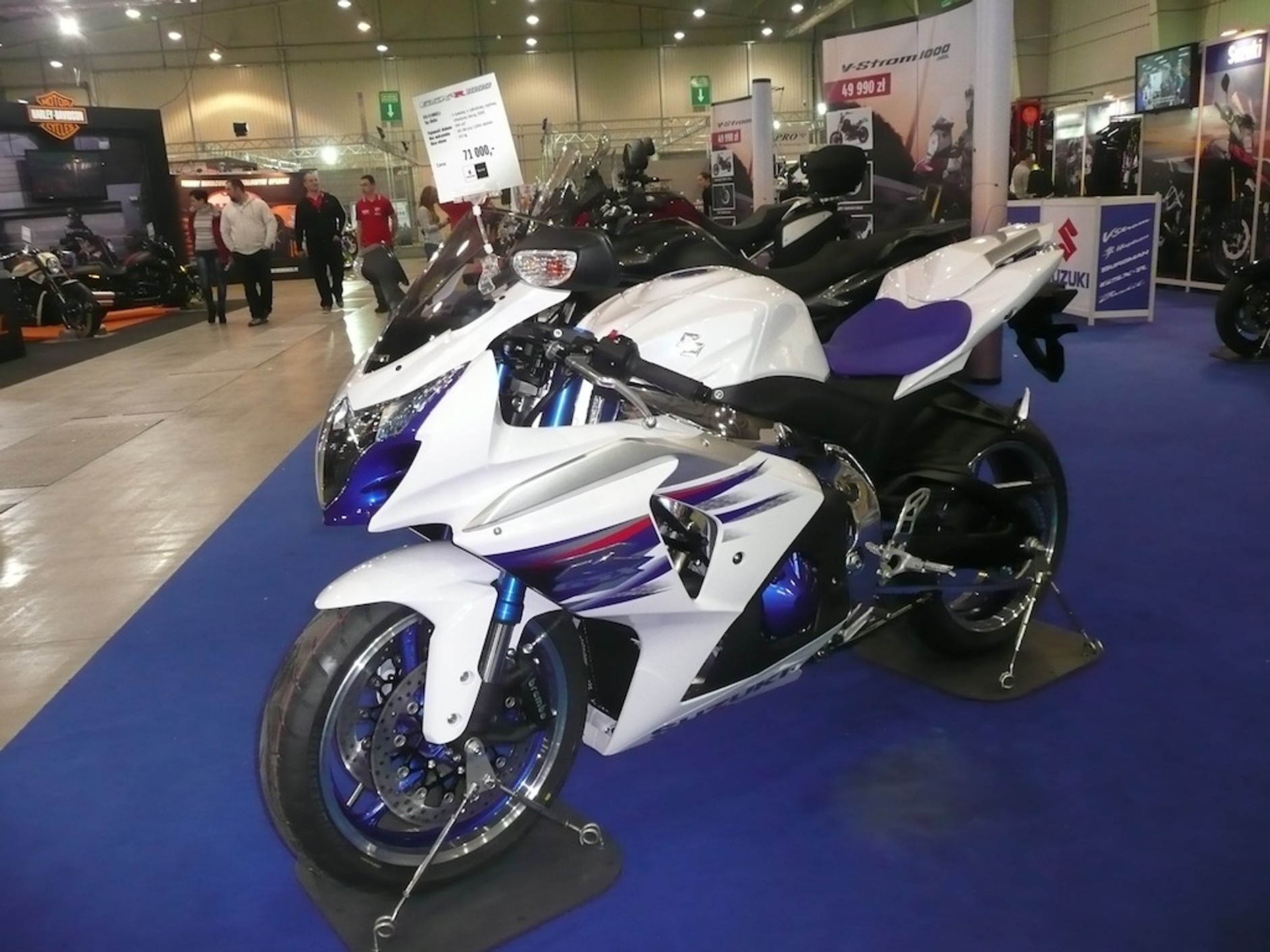 Wystawa motocykli w Warszawie